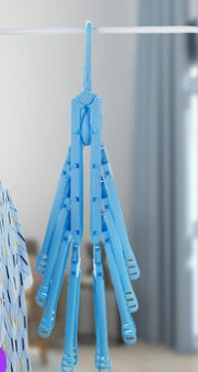 Retractable Clothes Hanger Multi Functional Folding Clothes Rack